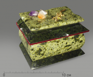 Шкатулка из змеевика - «globural.ru» - Архангельск