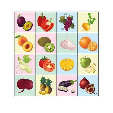 Коврик для логобота Пчелка "Фрукты" - «globural.ru» - Архангельск