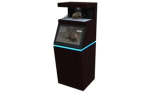 Голографическая 3D пирамида с сенсорным монитором "Классик" - «globural.ru» - Архангельск