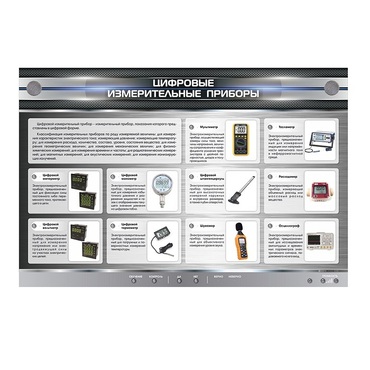 Электрифицированный стенд "Цифровые измерительные приборы" - «globural.ru» - Архангельск