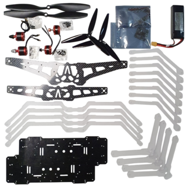 Ремкомплект для конструктора программируемого квадрокоптера DH:ALFA - «globural.ru» - Архангельск