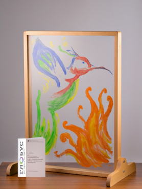 Арт-терапевтический комплекс с прозрачным мольбертом - «globural.ru» - Архангельск