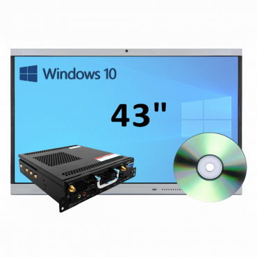 Интерактивная панель 43" (встроенный ПК, Win10) - «globural.ru» - Архангельск