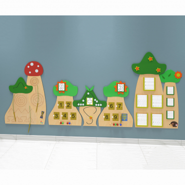 Комплект бизибордов "Подготовка к школе 3 в 1" - «globural.ru» - Архангельск