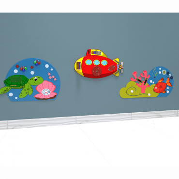 Комплект бизибордов "Подводный мир 3 в 1" - «globural.ru» - Архангельск