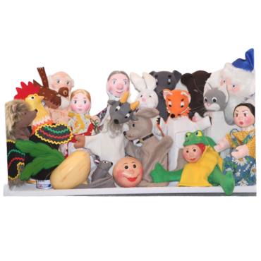 Комплект театральных кукол "Русские народные сказки" - «globural.ru» - Архангельск