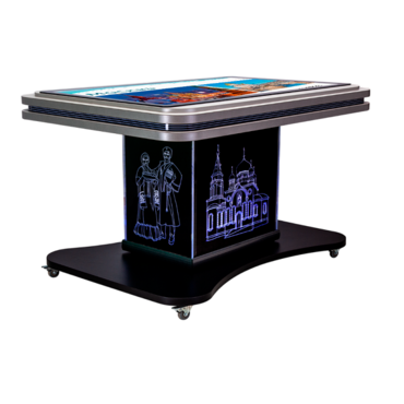 Интерактивный мультимедийный сенсорный стол «Laser museum» 32" - «globural.ru» - Архангельск