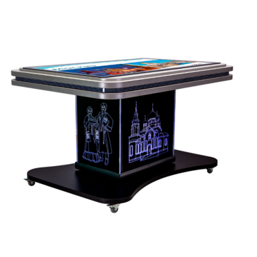 Интерактивный мультимедийный сенсорный стол «Laser museum 43» - «globural.ru» - Архангельск