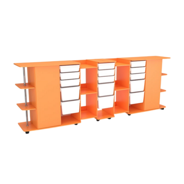 Модульные стеллажи 'Робик 002' - «globural.ru» - Архангельск