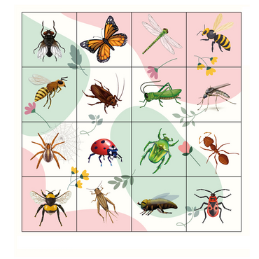 Коврик для логобота Пчелка "Насекомые и пауки" - «globural.ru» - Архангельск