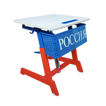 Стол ученический одноместный "Патриот-1п" на газовом лифте (р.гр. № 3-7 и наклоном столешницы ) - «globural.ru» - Архангельск
