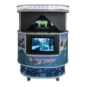 Голографическая 3D пирамида «PILLAR» - «globural.ru» - Архангельск