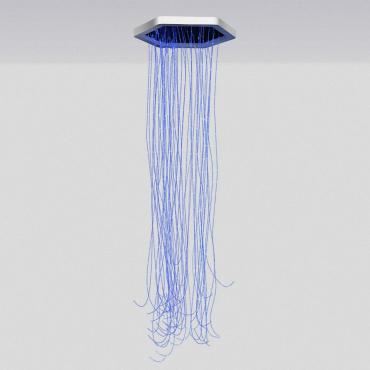 Потолочная светодиодная панель с фиброоптическим душем - «globural.ru» - Архангельск