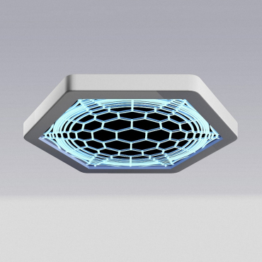 Потолочная светодиодная панель с витражом - «globural.ru» - Архангельск