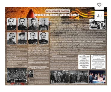 Стенд "Боевой путь первой ударной армии" - «globural.ru» - Архангельск