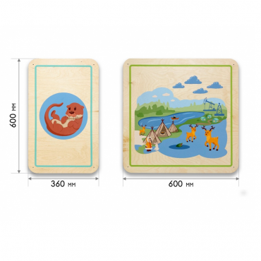 Набор стеновых панелей «Северные мотивы - Природные богатства» - «globural.ru» - Архангельск