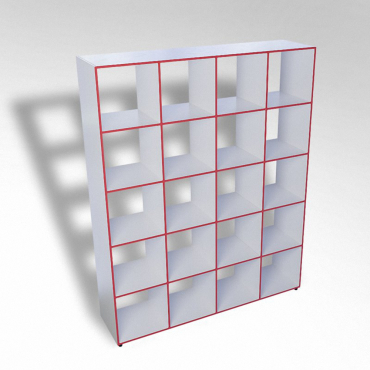 Шкаф открытый многосекционный ТР20 ЛДСП - «globural.ru» - Архангельск