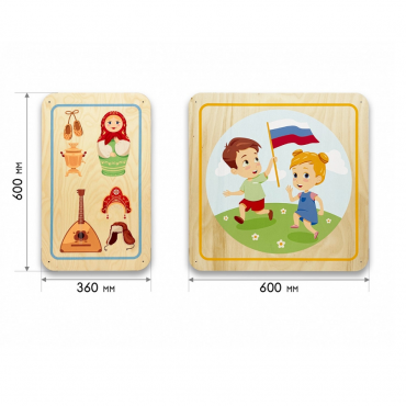 Набор стеновых панелей «Символы России - Культура» - «globural.ru» - Архангельск