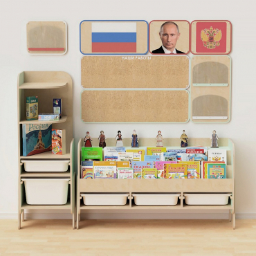 Средний уголок патриотического воспитания в группе ДОУ - «Родина моя» - «globural.ru» - Архангельск