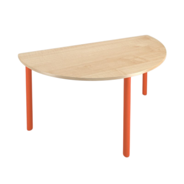 Стол детский полукруглый нерегулируемый ЛДСП - «globural.ru» - Архангельск