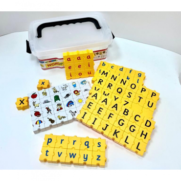 Обучающий конструктор «ПРОслова» Английский язык Заглавные и строчные буквы 96 деталей - «globural.ru» - Архангельск