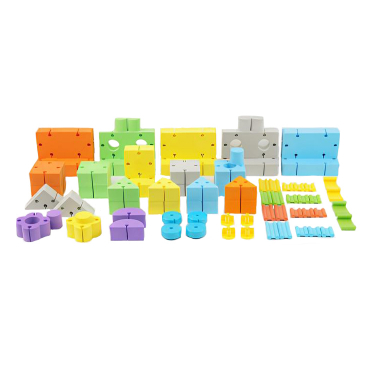 Мягкий конструктор Строитель. Стандартный набор - «globural.ru» - Архангельск